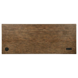 Altidore Distressed Brown 68-inch 7-drawer Executive Home Office Desk - Ornate Home