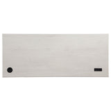 Altidore Distressed White 68-inch 7-drawer Executive Home Office Desk - Ornate Home