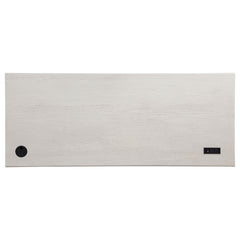 Altidore Distressed White 68-inch 7-drawer Executive Home Office Desk - Ornate Home