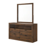 Altimari Walnut 4 Pc Queen Bedroom Set - Ornate Home