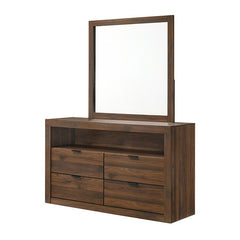 Altimari Walnut 4 Pc Queen Bedroom Set - Ornate Home
