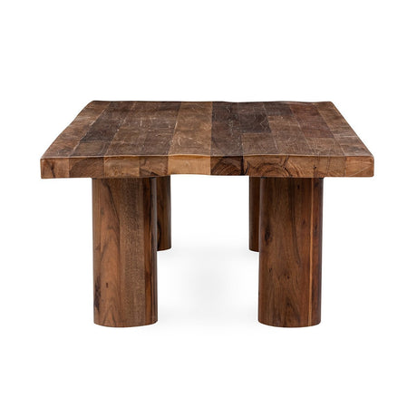 Alto Rustic Brown Coffee Table - Ornate Home