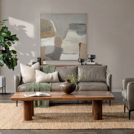 Alto Rustic Brown Coffee Table - Ornate Home