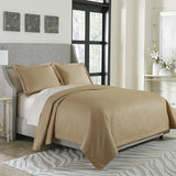 Alton Gold 3-Piece Throw/Coverlet Set - Ornate Home