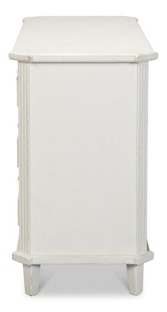 Altus White Commode - Ornate Home