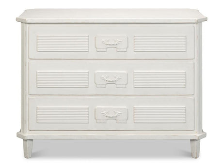 Altus White Commode - Ornate Home