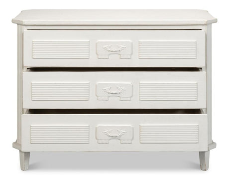 Altus White Commode - Ornate Home