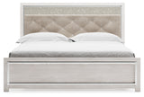 Altyra King Panel Bed, Chest and 2 Nightstands - Ornate Home