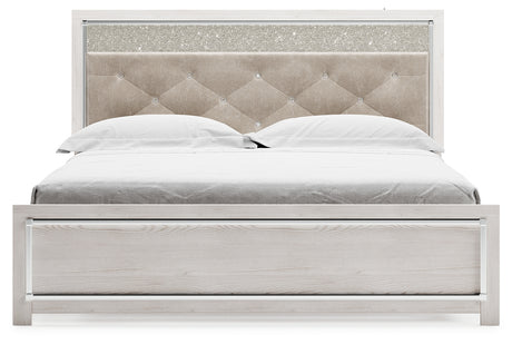 Altyra King Panel Bed, Chest and 2 Nightstands - Ornate Home