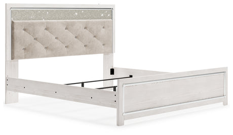 Altyra King Panel Bed, Chest and 2 Nightstands - Ornate Home