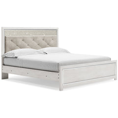 Altyra King Panel Bedroom Set with Dresser and Mirror - Ornate Home