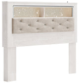 Altyra Queen Bookcase Headboard, Dresser and Mirror (Online Special Price) - Ornate Home