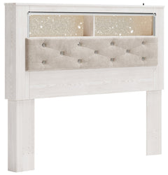 Altyra Queen Bookcase Headboard, Dresser and Mirror - Ornate Home