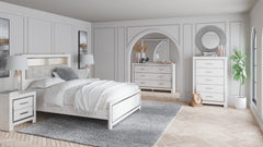 Altyra Queen Bookcase Headboard, Dresser and Mirror - Ornate Home
