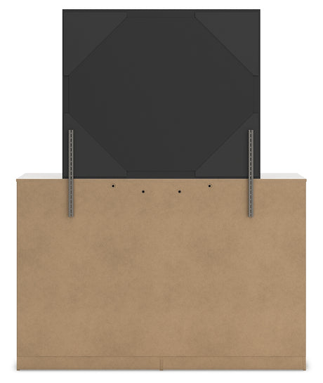 Altyra Queen Upholstered Panel Bed, Dresser, Mirror, Chest and Nightstand - Ornate Home