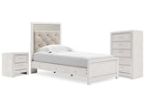 Altyra Twin Panel Bed, Chest and Nightstand (Online Special Price) - Ornate Home