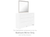 Altyra White Bedroom Mirror (Online Special Price) - Ornate Home