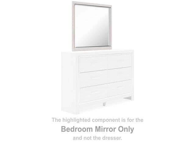 Altyra White Bedroom Mirror (Online Special Price) - Ornate Home