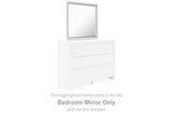 Altyra White Bedroom Mirror (Online Special Price) - Ornate Home