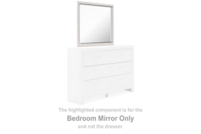 Altyra White Bedroom Mirror (Online Special Price) - Ornate Home