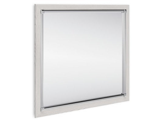 Altyra White Bedroom Mirror - Ornate Home