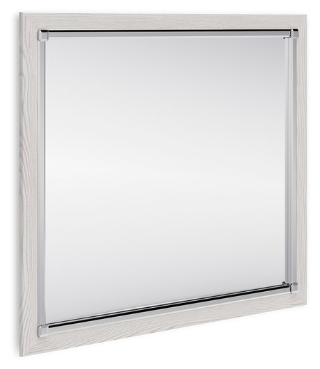 Altyra White Dresser and Mirror - Ornate Home