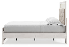 Altyra White Full Panel Bed - Ornate Home