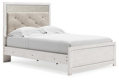 Altyra White Full Panel Bedroom Set with Dresser, Mirror and Chest - Ornate Home