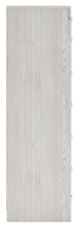 Altyra White Full Upholstered Panel Bed, Dresser, Mirror, Chest and Nightstand (Online Special Price) - Ornate Home