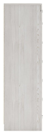 Altyra White King Platform Storage Bed, Dresser, Mirror, Chest and 2 Nightstands - Ornate Home