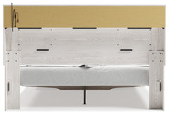 Altyra White King Storage Bed, Dresser, Mirror, Chest and Nightstand - Ornate Home