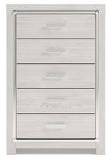 Altyra White King Storage Bedroom Set with Chest and 2 Nightstands (Online Special Price) - Ornate Home