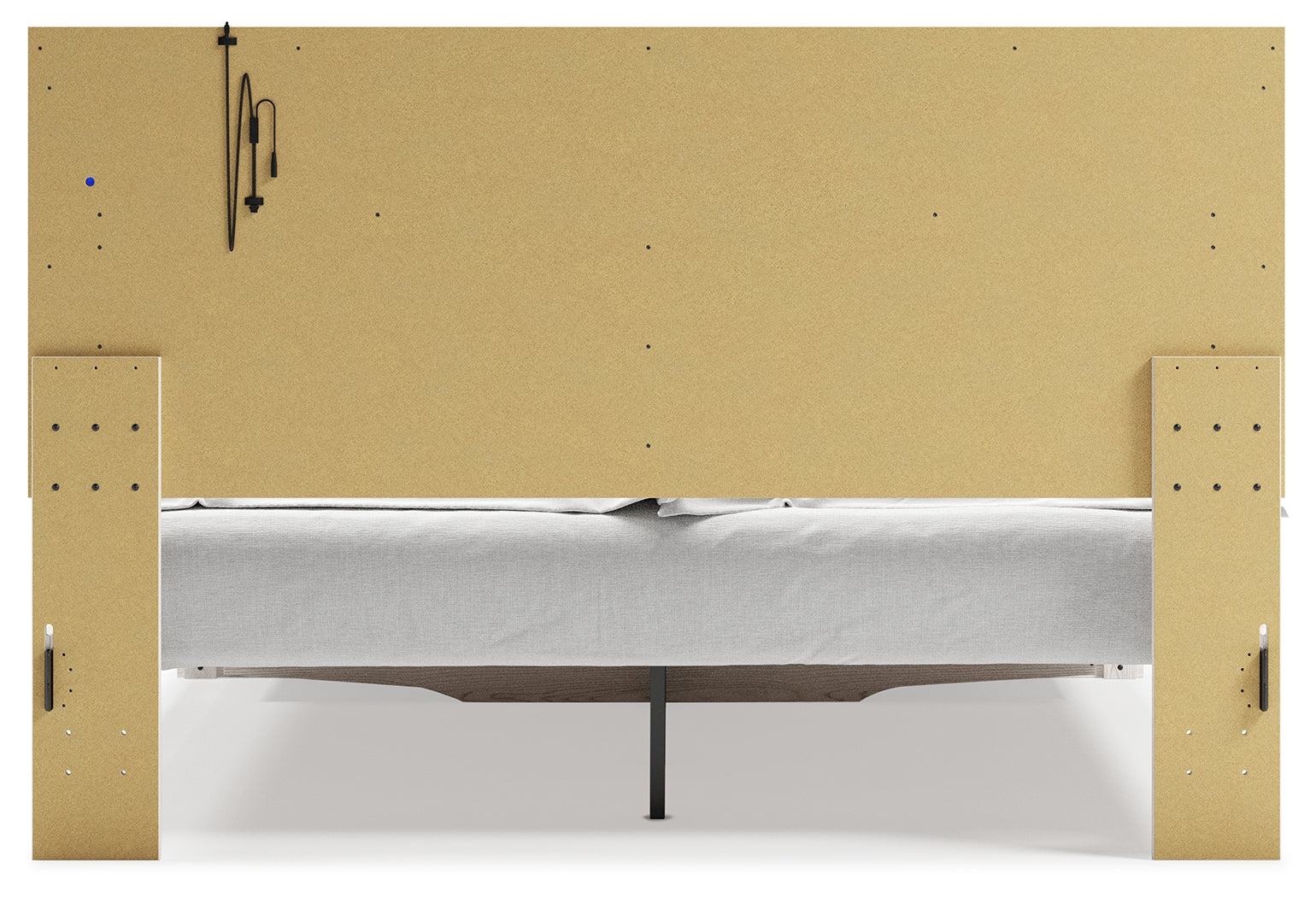 Altyra White King Storage Bedroom Set with Chest and 2 Nightstands (Online Special Price) - Ornate Home