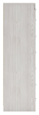 Altyra White King Storage Bedroom Set with Dresser, Mirror and 2 Chests - Ornate Home