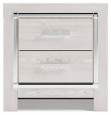 Altyra White King Storage Bedroom Set with Dresser and Nightstand (Online Special Price) - Ornate Home