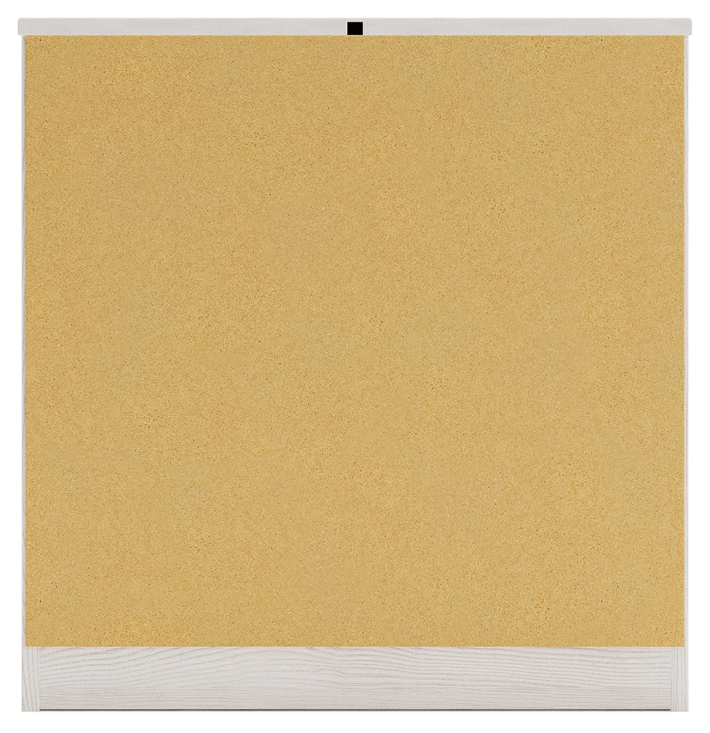 Altyra White King Storage Bedroom Set with Dresser and Nightstand - Ornate Home