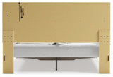 Altyra White King Upholstered Storage Bed - Ornate Home