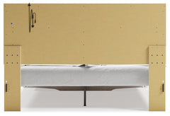Altyra White King Upholstered Storage Bed - Ornate Home