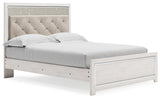 Altyra White Queen Panel Bed - Ornate Home