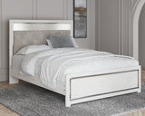 Altyra White Queen Panel Bed - Ornate Home