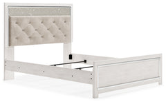 Altyra White Queen Panel Bed - Ornate Home