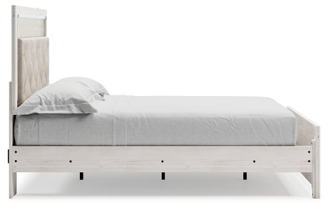 Altyra White Queen Panel Bed - Ornate Home
