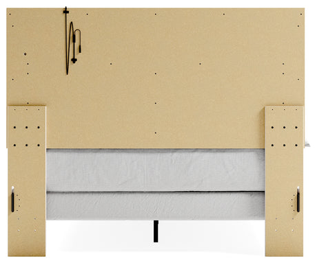 Altyra White Queen Panel Bed - Ornate Home