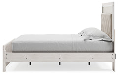 Altyra White Queen Panel Bed - Ornate Home