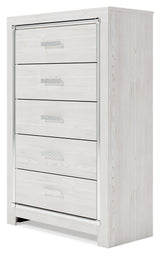 Altyra White Queen Panel Bedroom Set with Dresser and Chest (Online Special Price) - Ornate Home