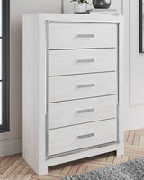 Altyra White Queen Panel Bedroom Set with Dresser and Chest (Online Special Price) - Ornate Home