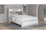 Altyra White Queen Panel Bookcase Bed (Online Special Price) - Ornate Home