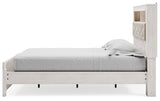 Altyra White Queen Panel Bookcase Bed (Online Special Price) - Ornate Home