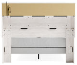 Altyra White Queen Panel Bookcase Bed (Online Special Price) - Ornate Home