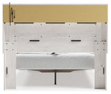 Altyra White Queen Panel Storage Bed, Dresser, Mirror and 2 Nightstands - Ornate Home